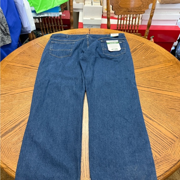 New with Tags KEY Classic Blue Straight-Leg Denim Jeans - Picture 6 of 9